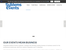 Tablet Screenshot of isevents.org